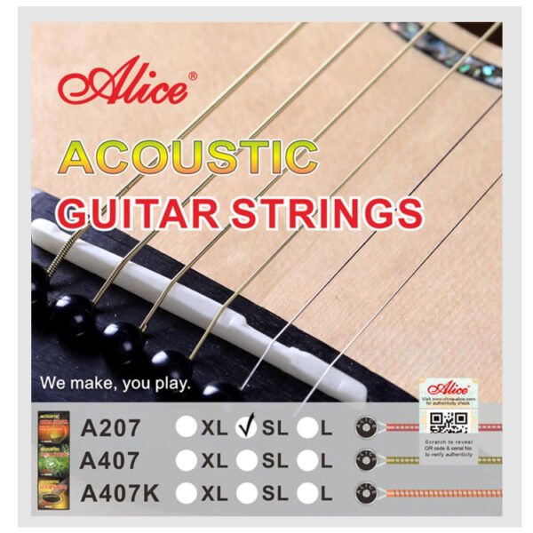 Alice A207 Phosphor Bronze Acoustic Guitar Strings