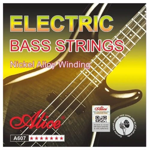 Alice A607 (45-105) Steel Core Nickel Wound