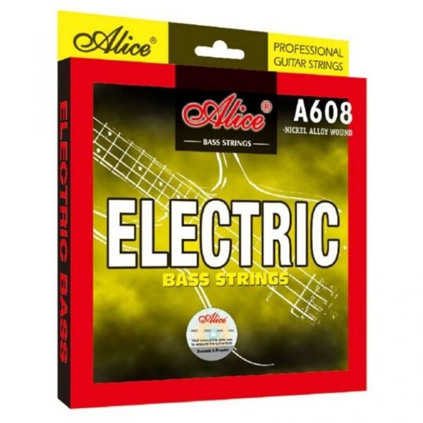 Alice A608 (45-130) 5 Strings Hexagonal Core Nickel Wound