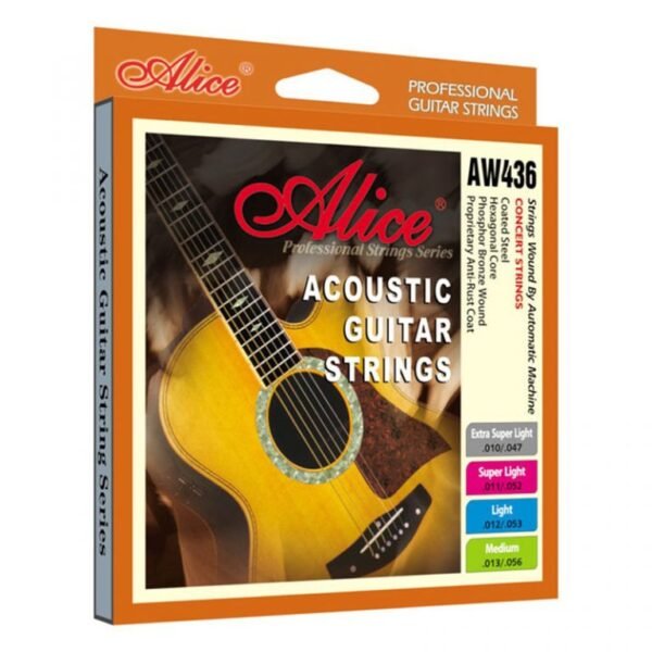 Alice AW436P Coated Concert Guitar Strings