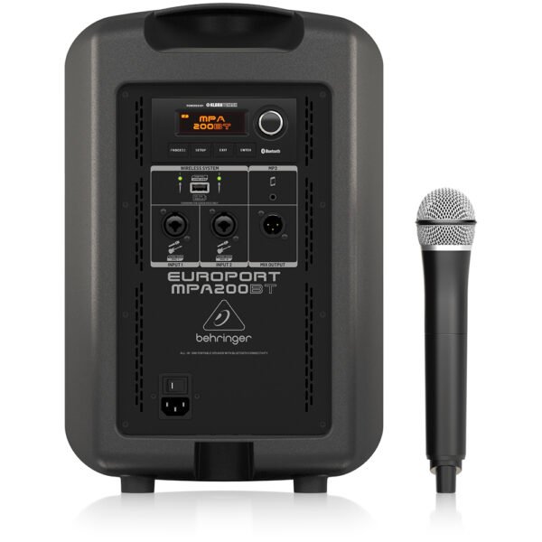 Behringer Europort MPA200BT with Wireless Mic - Image 3