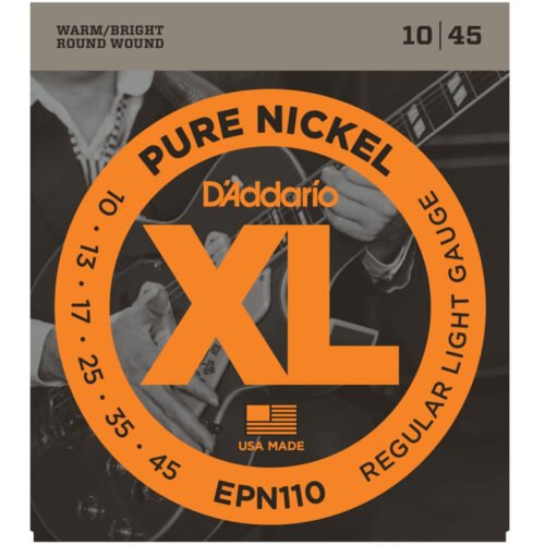 D’Addario EPN110 Regular Light Pure Nickel