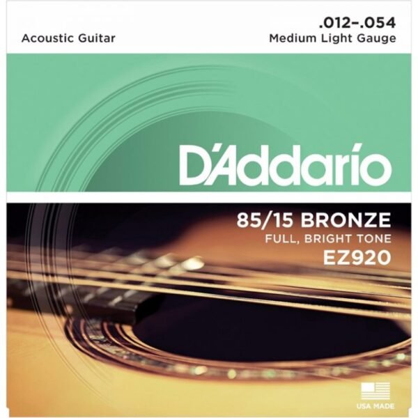 D’Addario EZ920 85/15 Bronze acoustic guitar strings