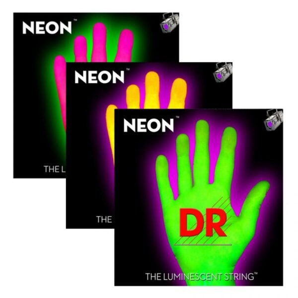 DR Strings Neon Hi-Def K3 Coated Strings