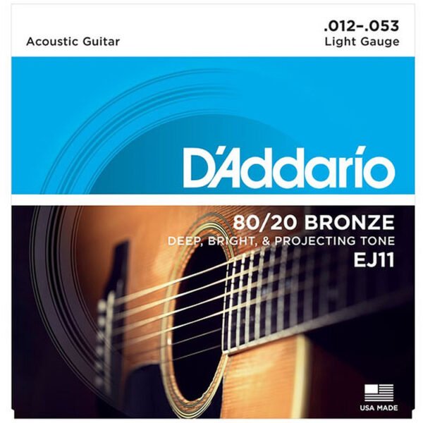 D’Addario EJ11 80/20 Bronze Guitar Strings