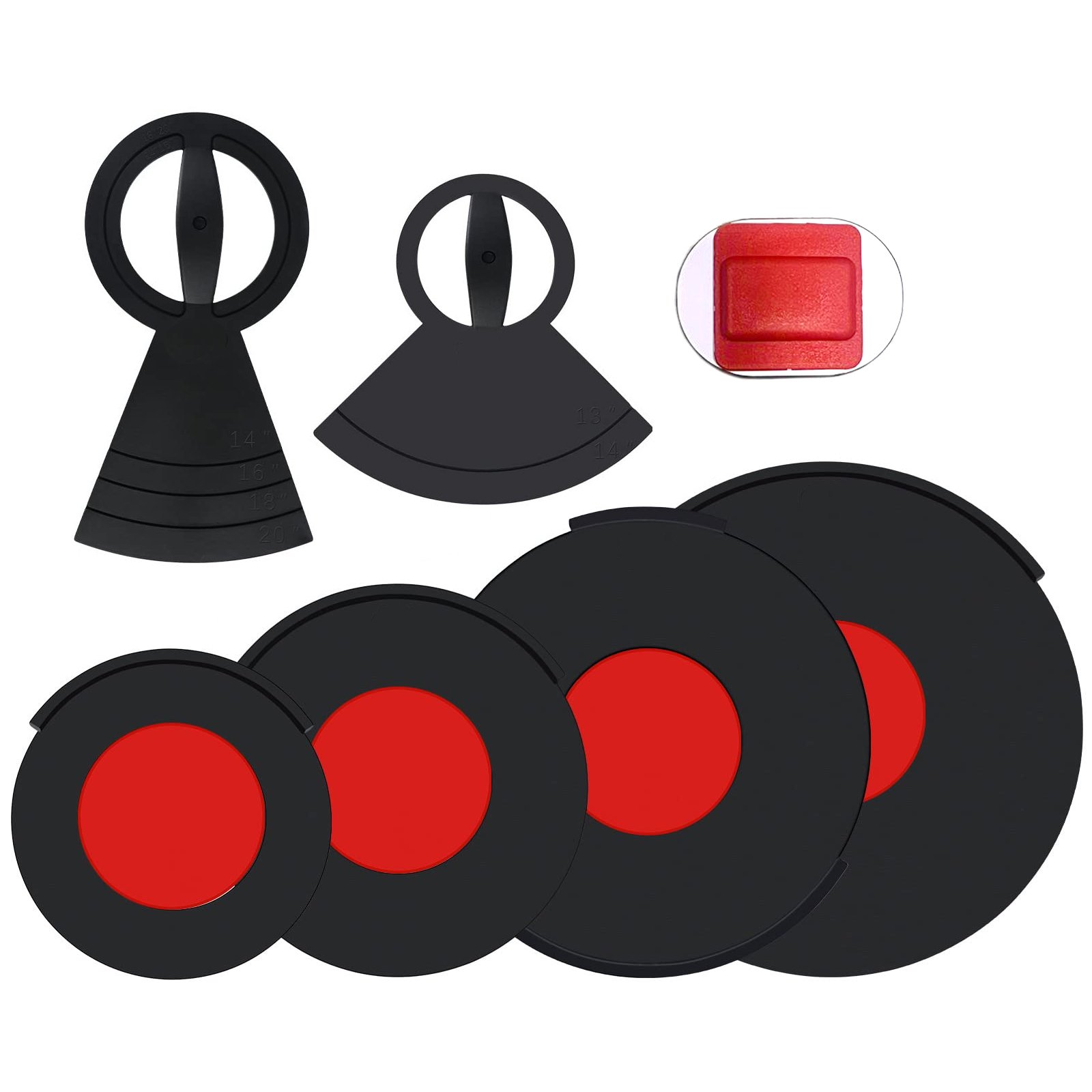Drum Kit Silencing Pad Set