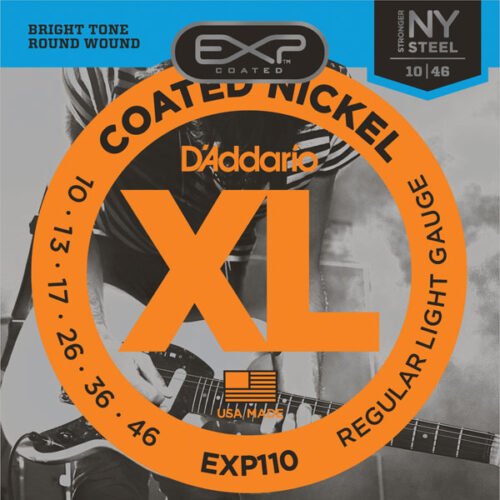 D’Addario EXP110 Regular Coated