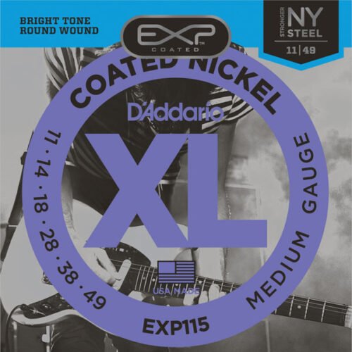 D’Addario EXP115 Medium Coated