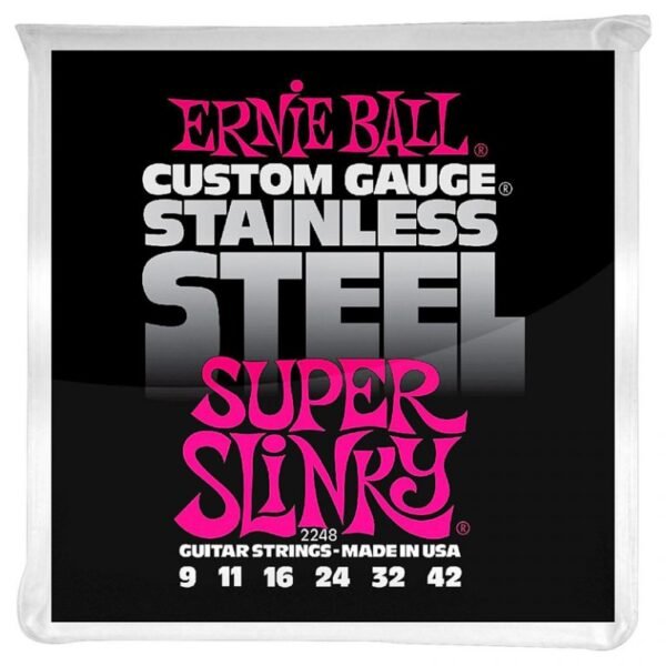 Ernie Ball 2248 Super Slinky Stainless Steel