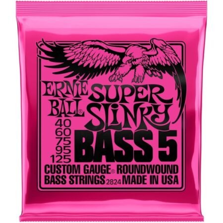 Ernie Ball 2824 5-String Super Slinky Bass Guitar Strings