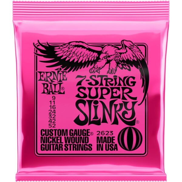 Ernie Ball 2623 7-String Super Slinky electric strings