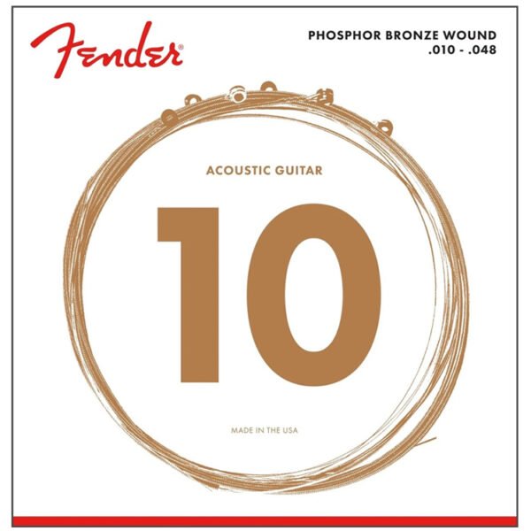Fender 60XL Phosphor Bronze Acoustic Guitar Strings