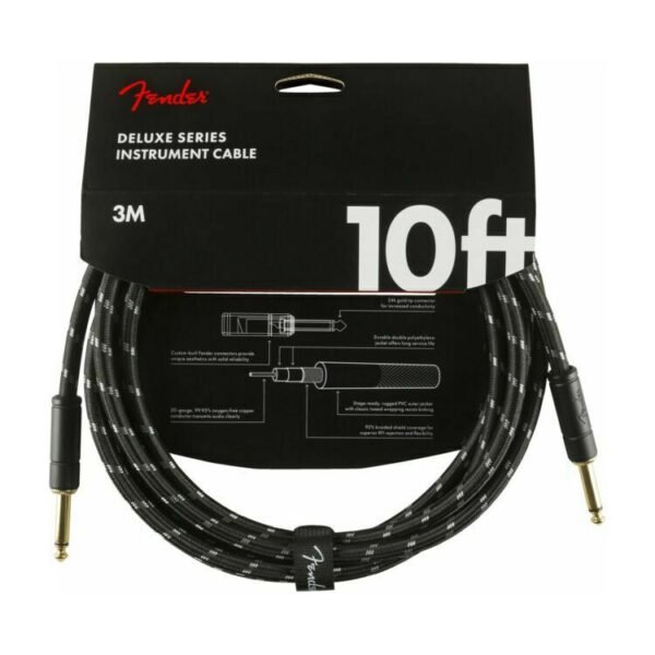 Fender Deluxe Series 10ft Instrument Cable