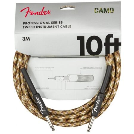 Fender Professional Series Instrument Cable 10ft – Desert Camo