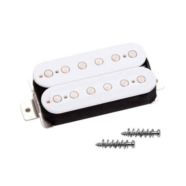 Fleor Humbucker Electric Guitar Pickup Black/White - Image 2