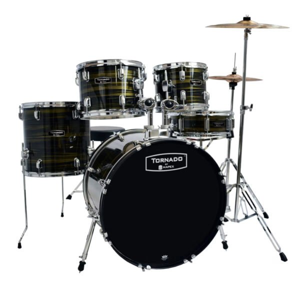 Mapex Tornado Drum Set Brown Wood Grain