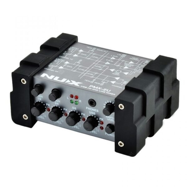 NUX PMX-2U USB I/O Line Mixer (USB audio interface)