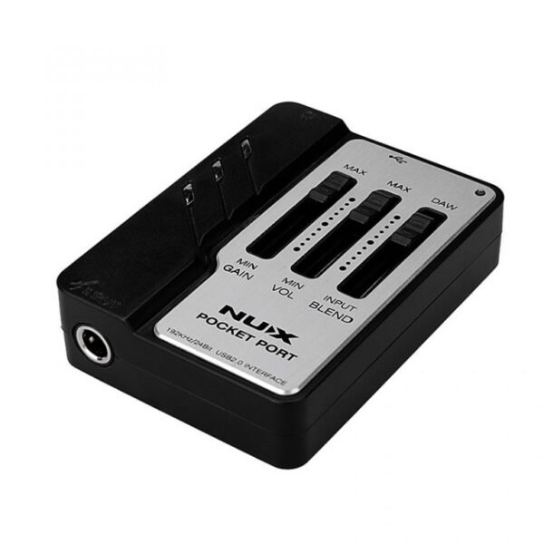 NUX Pocket Port Portable Guitar USB Audio Interface