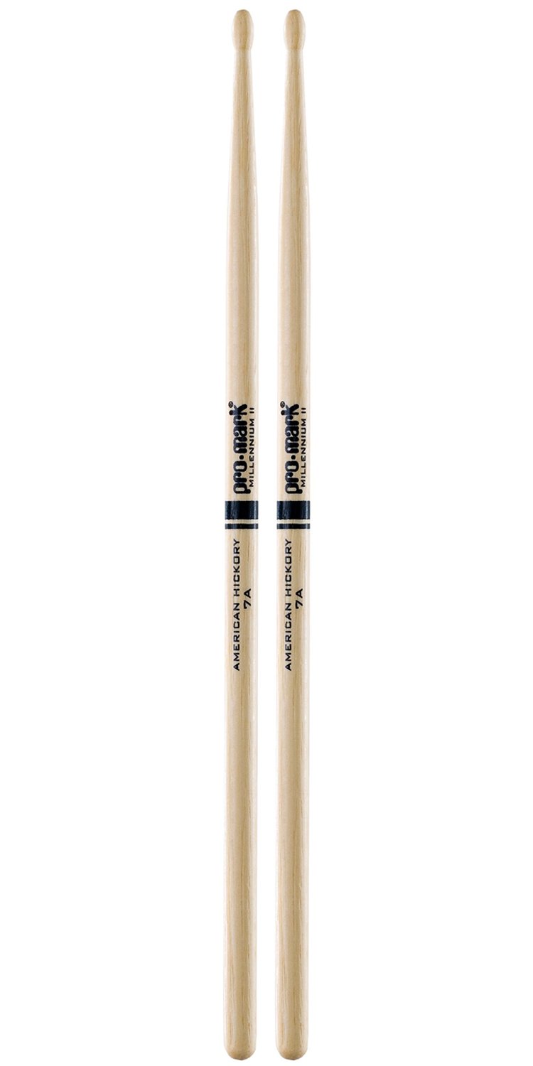 ProMark TX7AN 7A Nylon Tip Hickory Drumsticks