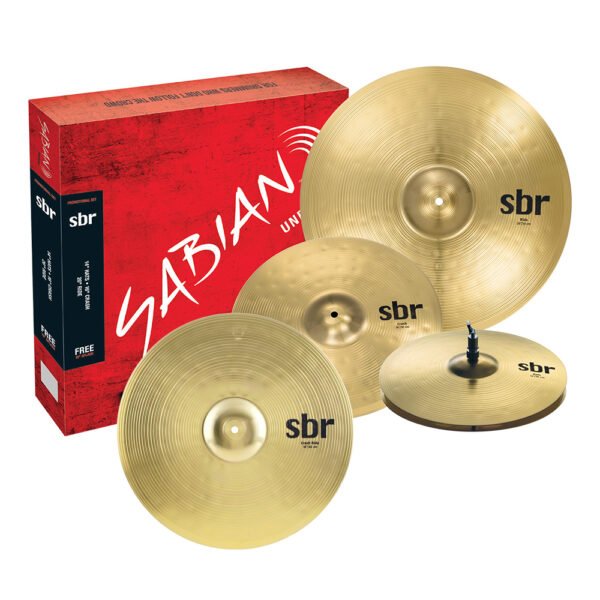 Sabian SBR Performance Plus Cymbal Set with 18″ Thin Crash