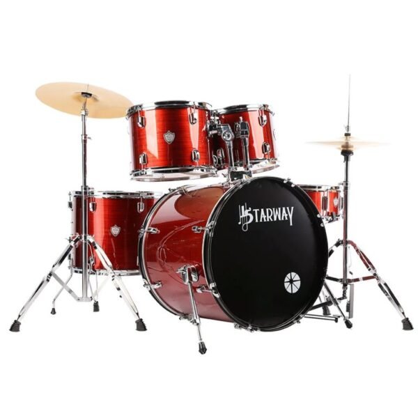 Starway Jazz Series Drums Set with Cymbals & Throne