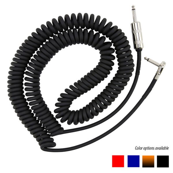 Truemagic Coiled-Angled Guitar Cable 3m
