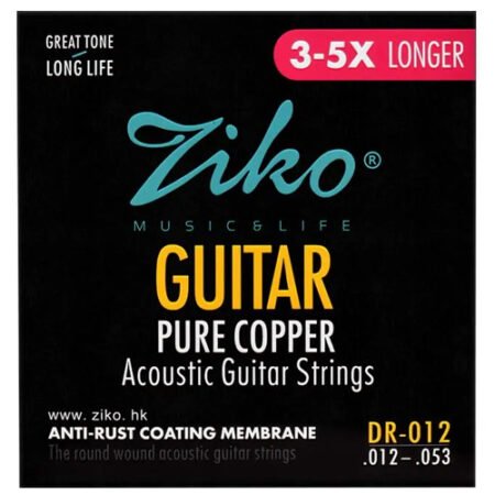 Ziko DR-012 Pure Copper Anti-Rust Acoustic Guitar Strings