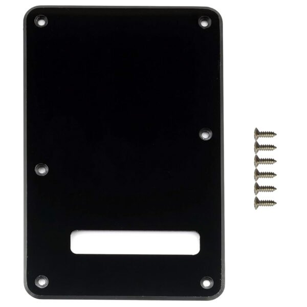 Electric Guitar Back Plate Cover (with 6 Screws)