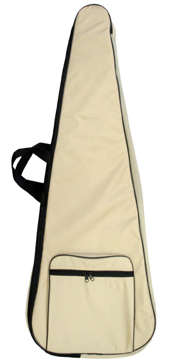 Electric Guitar Bag Padded Off White