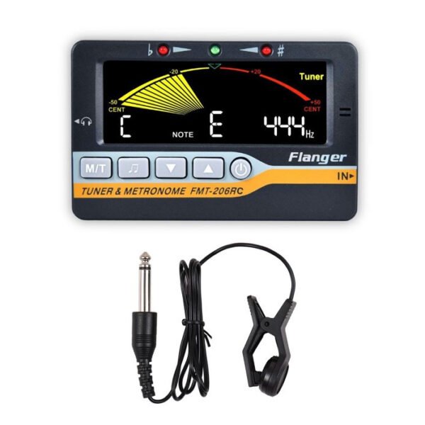 Flanger FMT-206RC Chromatic Tuner & Metronome with Pickup
