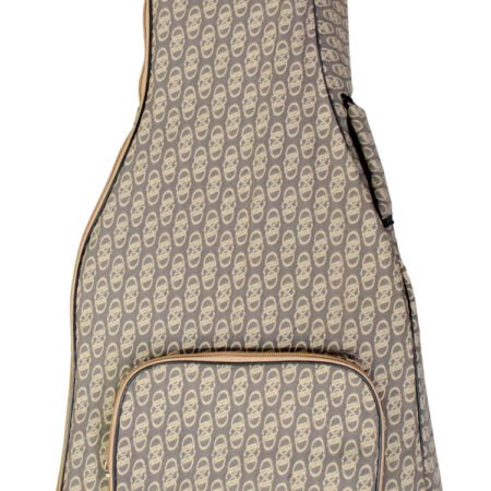 Acoustic Guitar Gig Bag Dark Brown with Pattern