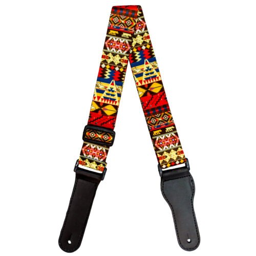 Multi Pattern Guitar Strap High Quality Pattern 3