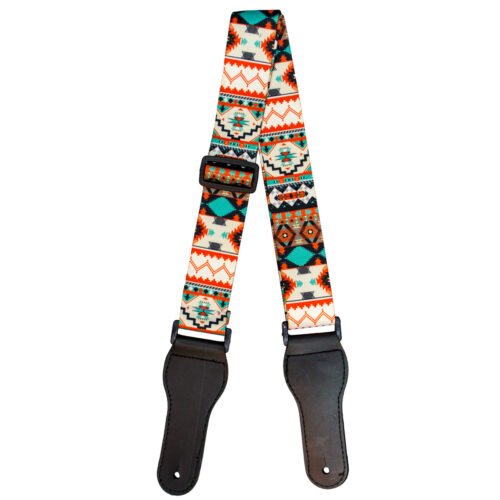 Multi Pattern Guitar Strap High Quality Pattern 4