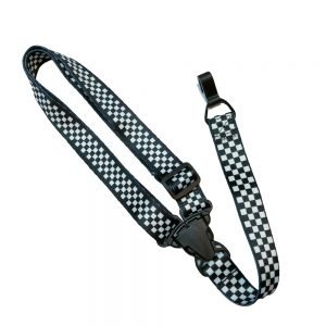 Lespoir Checkered Pattern Ukulele Strap