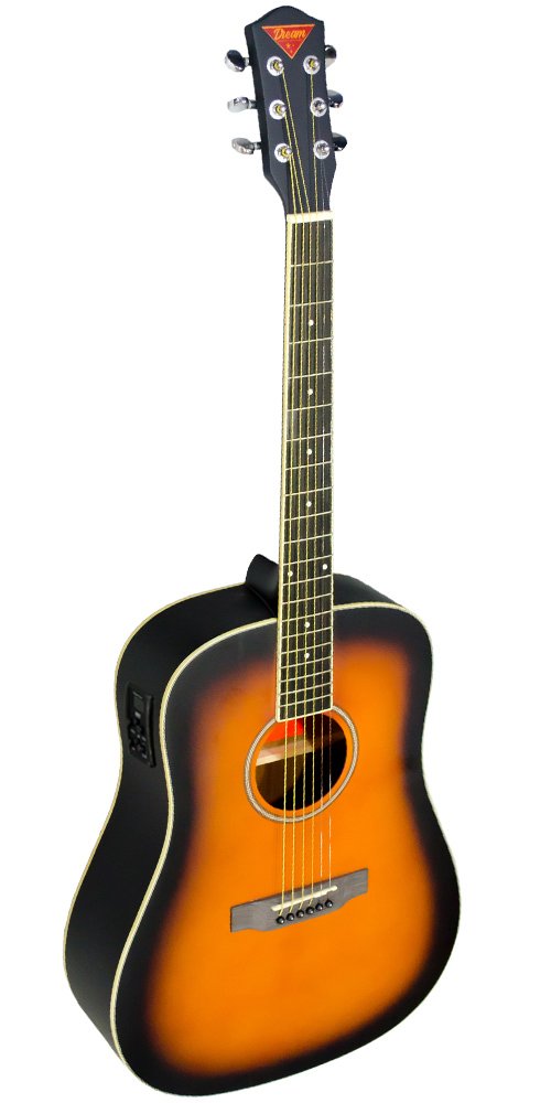 Dream SD41 Sunburst Semi Acoustic Dreadnought