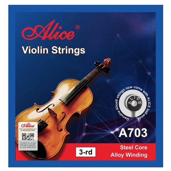 Alice D-3rd Violin Single String
