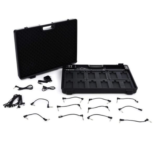 Behringer PB1000 Pedalboard with Power Supply & Patch Cables - Image 2