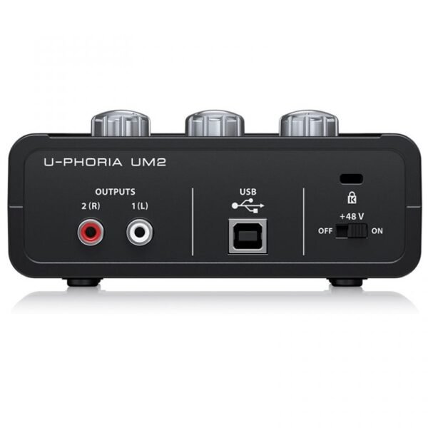 Behringer U-Phoria UM2 (2-channel USB Audio Interface) - Image 2