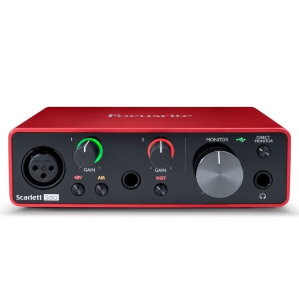 Focusrite Scarlett Solo 3rd Gen USB Audio Interface