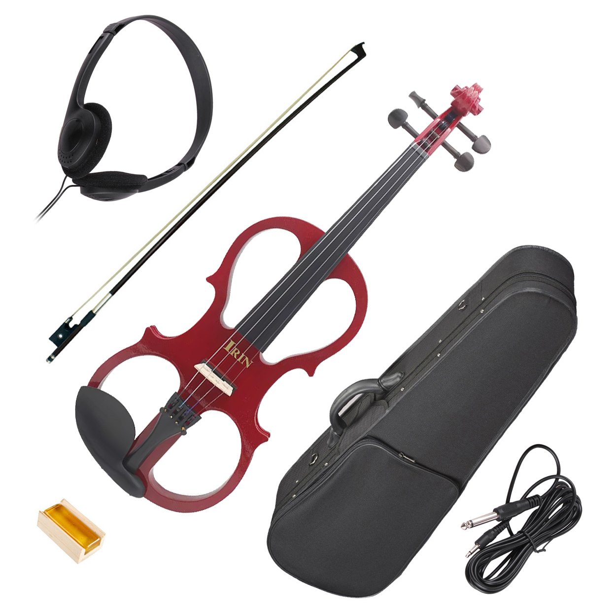 IRIN Silent Electric Violin Package
