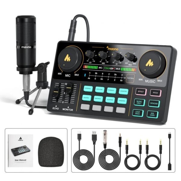 Maono Maonocaster Lite AM200 Podcast Bundle