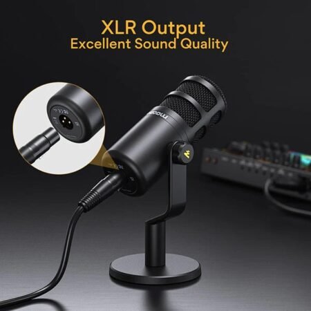 Maono PD100 Podcast Dynamic XLR Microphone Kit - Image 3