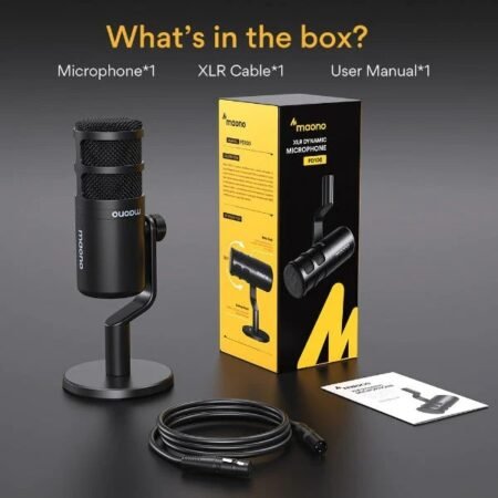 Maono PD100 Podcast Dynamic XLR Microphone Kit - Image 5