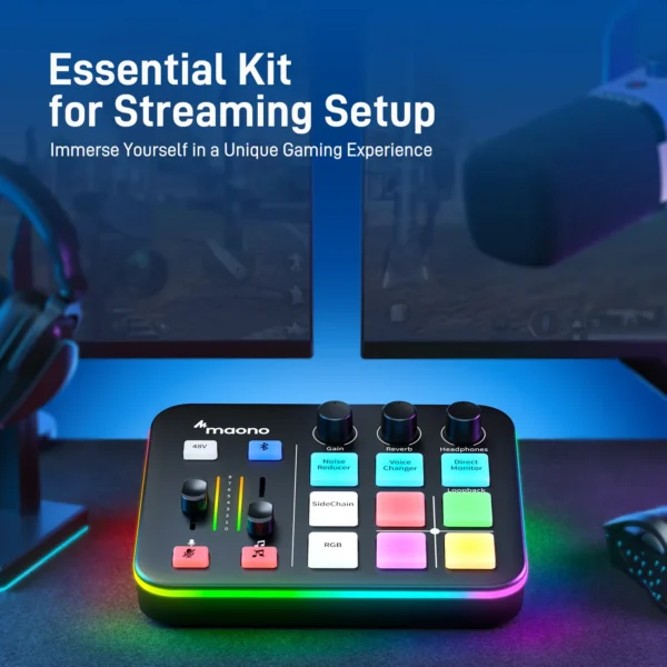Maono Maonocaster G1 NEO Gaming Audio Mixer - Image 5