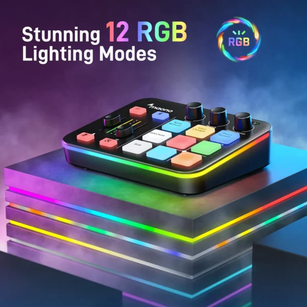 Maono Maonocaster G1 NEO Gaming Audio Mixer - Image 3