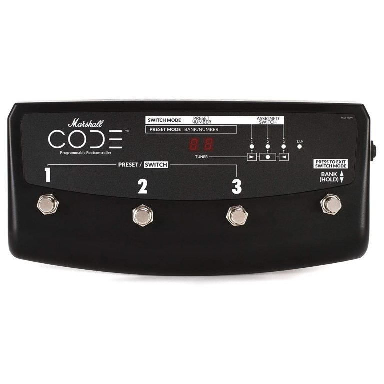 Marshall PEDL-91009 4-way Footswitch for CODE Amplifiers