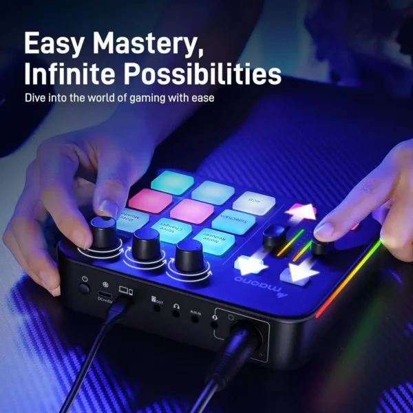 Maono Maonocaster G1 NEO Gaming Audio Mixer - Image 2