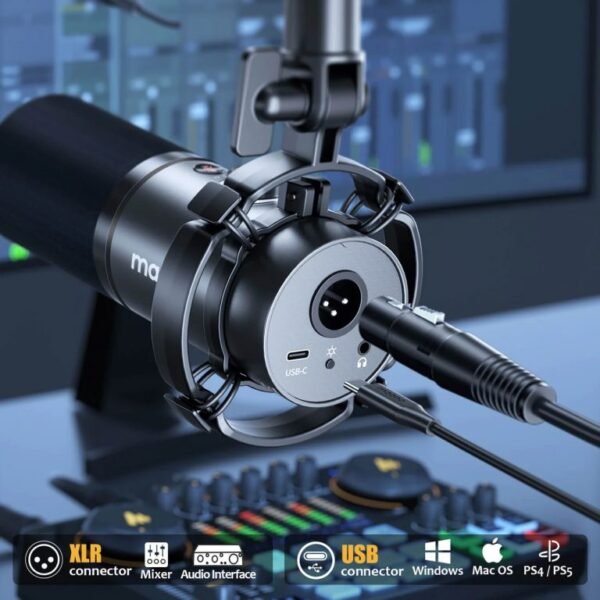 Maono PD200X USB XLR Dynamic Microphone - Image 4
