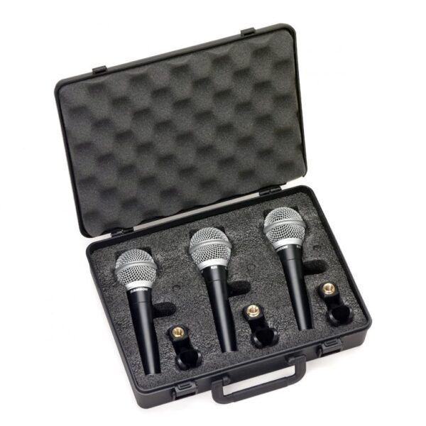 Samson R21 Dynamic Vocal Microphone 3-Pack