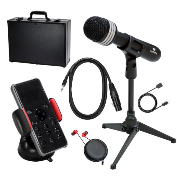 Sapphire Podcasting Studio Bundle